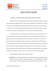 Landlord Academy Study Guide
