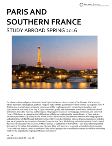 Facebook: BYU Paris Study Abroad