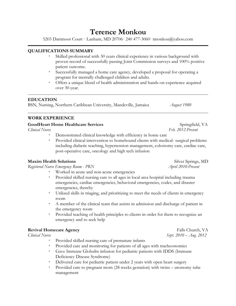 Home Health Care Agencies Springfield Va