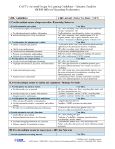 7.SP.5 UDL Checklist
