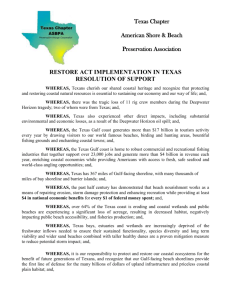 attached resolution - Texas Chapter ASBPA