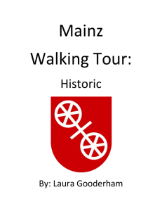 Mainz Walking Tour Roman take 2