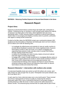 REFRESH research report