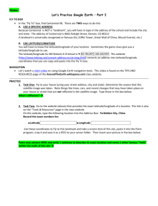 Google Earth Practice Centennial