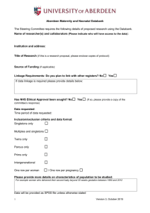 Databank request application form