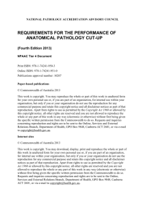 NPAAC template - Department of Health