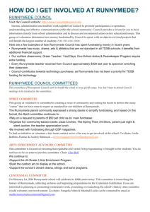 runnymede council committees - Runnymede Public School Council