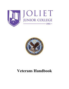 Veterans Handbook Dear Veteran, Reservist, or Dependent of Veteran