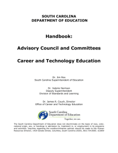 Advisory Council - Spartanburg County School District 5