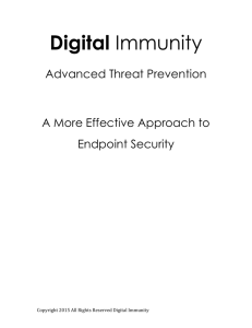 A More Effective Approach to Endpoint Security