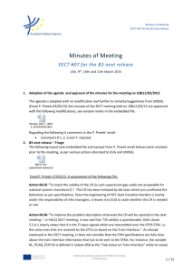 Minutes of the EECT meeting on March 2015 - ERA