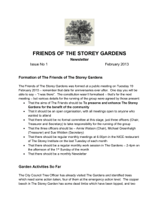 February 2013 - The Storey Gardens