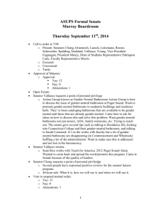 Senate Minutes 09/11/2014