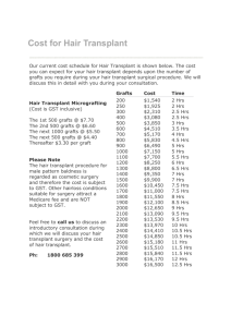 Hair transplant cost DOCX