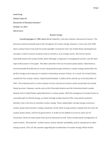 Song Jacob Song Debate Paper #2 Should the US Revitalize