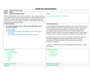 Grade Four Social Studies