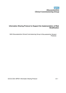 Information Sharing Protocol to Support the Implementation of Risk