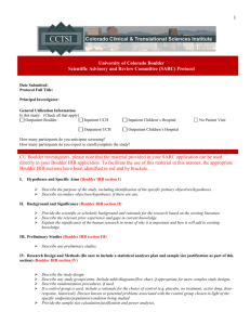 UCB-SARC-Application.. - University of Colorado Boulder