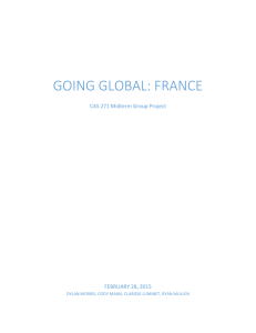 Going Global: France - Sites at Penn State