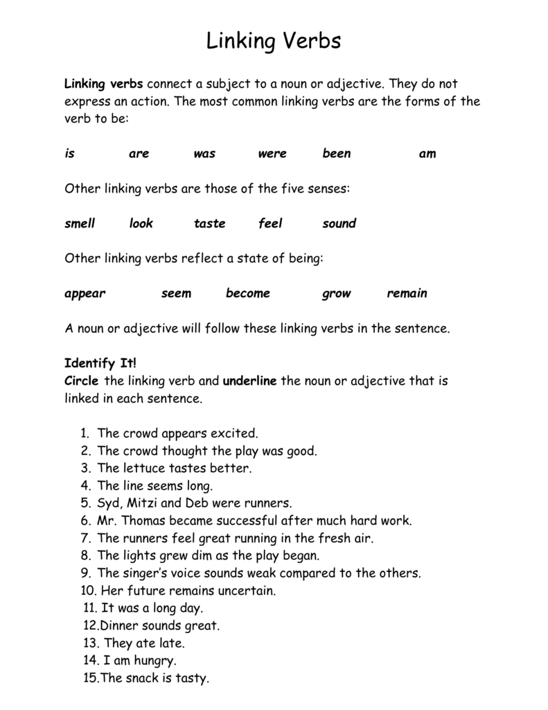linking-verb-worksheets-for-grade-3-pdf-verbs-worksheet