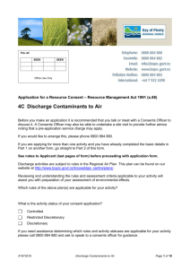 4C Discharge Contaminants to Air