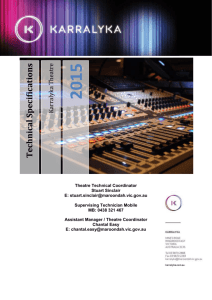 Karralyka Theatre Technical Specifications 2015 (WORD)