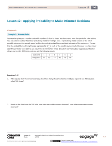 Grade 7 Mathematics Module 5, Topic B, Lesson 12