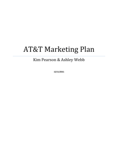 AT&T Marketing Plan 2011