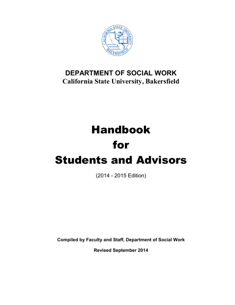 Student Handbook - California State University, Bakersfield