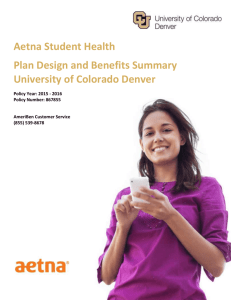 Health Center at Auraria - University of Colorado Denver