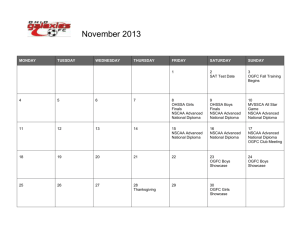 Team Planning Calendar for 2013.2014