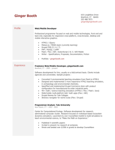 Resume - gingerbooth.com