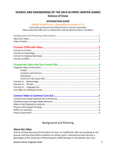 Science of Snow Integration Guide