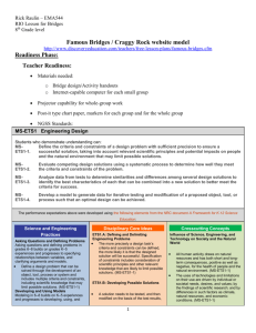 Rick Raulin_EMA544_RIO Lesson Plan for BRIDGES