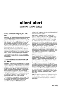 Client Alert – July 2015