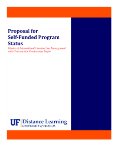 Word Proposal - Fora - University of Florida