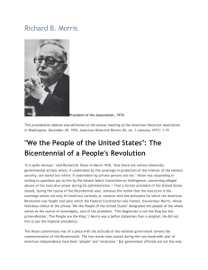 75. Morris, The American Revolution Reconsidered, 162. See, more