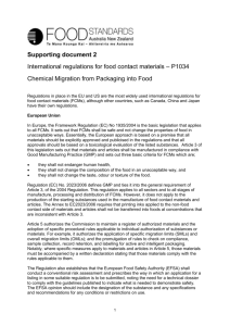 Supporting document 2 - Food Standards Australia New Zealand