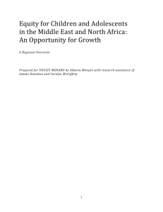 Annex IV: Institutional Definitions of MENA Region