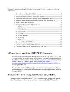 The “RBAC User Creator for Data ONTAP” tool automatically