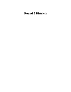 Round 2 Districts - openCaselist 2013-2014