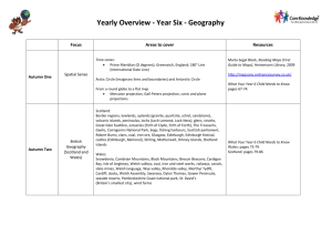 Yearly Overview - Year Six - Geography