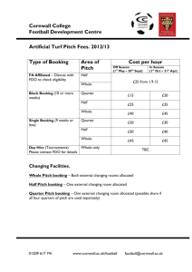 DOWNLOADCamborne Artificial Turf Pitch Fees