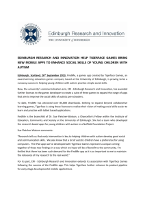 Edinburgh University in License Deal on Autism