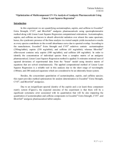 Optimization of Multicomponent UV