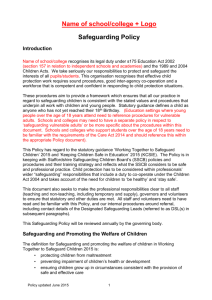 Safeguarding-Policy-May 14 - Staffordshire Learning Net