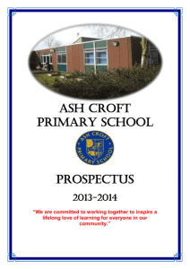 Prospectus - Cottons Farm Primary School