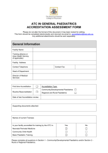 Assessment Form to Accredit Training Settings (DOC 117KB)