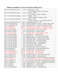 Primary CIS Records 2014