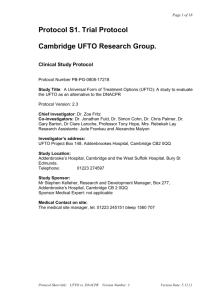 Cambridge UFTO Research Group.